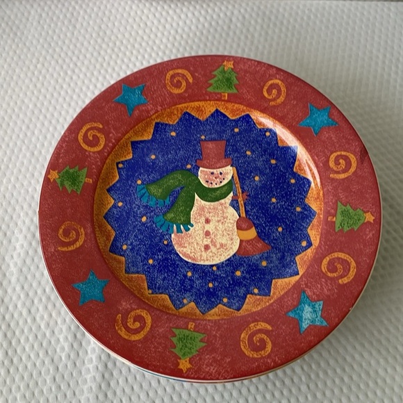 Potpourri Mix and Match Sango Holiday Bells Sue Zipkin Salad Plates. - Picture 8 of 10